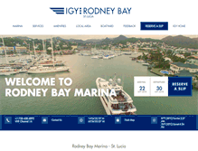 Tablet Screenshot of igy-rodneybay.com